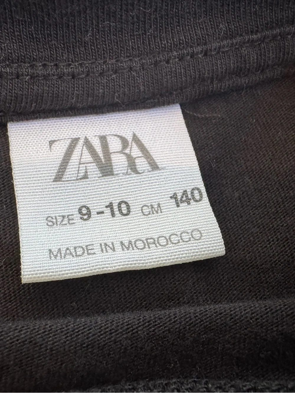 Zara Girls 3-Piece Outfit Bundle Size 9/10 – Ribbed Tank, Black Tee & Faux Leath